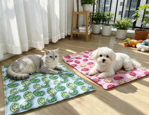 Alfombra Refrigerante de Gel 3D para Mascotas, Almohadilla de Hielo para Dormir en Verano, Cama Refrescante, Nido de Hielo, Apta para Perros y Gatos - Product Image 2