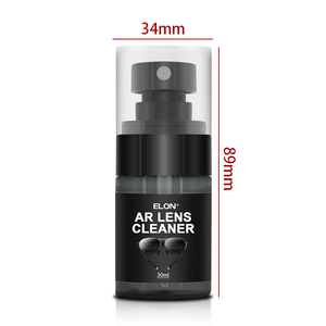 Kit di pulizia lenti in vetro naturale brevettato <span class=keywords><strong>per</strong></span> pulizia lenti Spray <span class=keywords><strong>per</strong></span> occhiali <span class=keywords><strong>per</strong></span> la pulizia degli occhiali prodotti <span class=keywords><strong>per</strong></span> la cura del tessuto in microfibra 30ML - Product Image 3