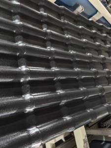 卸売伝統的なASA PVCプラスチック屋根パネル高品質合成樹脂屋根瓦プラスチック屋根別荘住宅寺院 - Product Image 2