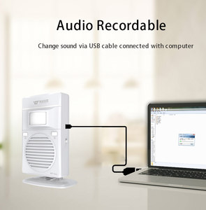 Waytronic X11 Cửa Hàng Di Động Cửa Hàng Siêu Thị Lối Vào Và Thoát Giọng Nói Phát Sóng Cảm Biến Chuyển Động Phát Giọng Nói Cảm Biến Chuông Cửa Báo Động - Product Image 5