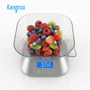 Báscula de cocina digital con pantalla LCD de diseño especial, báscula eléctrica para pesar frutas, alimentos y repostería. - Product Image 1