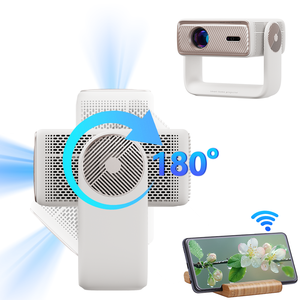 Proyector Portátil Apex 1080P con <span class=keywords><strong>Netflix</strong></span> Oficial, 1000 CVIA Lúmenes, Interfaz Enriquecida, Autoenfoque, Android 13, Proyector de Cine en Casa - Product Image 5