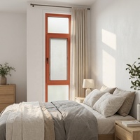 Ventana Abatible de Aluminio con Certificación Estándar RC4 de la UE para Proyectos de Construcción en el Extranjero, Suministro al por Mayor, Perfil Personalizado
