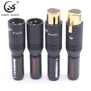 Adaptateur de câble stable <span class=keywords><strong>XLR</strong></span> YIVO XSSH Audio HIFI, connecteur <span class=keywords><strong>jack</strong></span> <span class=keywords><strong>XLR</strong></span> 3 broches plaqué or, mâle-femelle, pour <span class=keywords><strong>mini</strong></span>-casque et microphone - Product Image 1