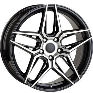 Rines de Aleación de Aluminio de 17 Pulgadas 5*112 Negros, 4 Piezas para Audi A4 A6 <span class=keywords><strong>Q1</strong></span> Q3 A3 - Product Image 2
