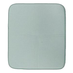 Microfiber Dish <b>Drying</b> <b>Mat</b> Green <b>Kitchen</b> Drainer Sink Table Placemat - Product Image 4