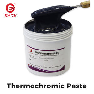 Thermo chromer schwarzer Siebdruck auf Wasserbasis für Tinte für Gewebe für textile Oberflächen pasten - Product Image 2