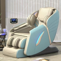 Fauteuil de massage de luxe à gravité zéro 3D pour tout le corps, fauteuil inclinable Shiatsu avec chauffage, fauteuil de massage 4D