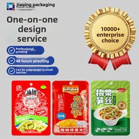 Sachets d'emballage personnalisés en petite série pour légumes marinés, chips, chewing-gum, moutarde, cornichons et radis séchés