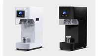 Scelleuse électrique de bureau automatique à hauteur réglable ANDUUK, machine à sceller les canettes à anneau pour canettes en PET, aluminium et plastique