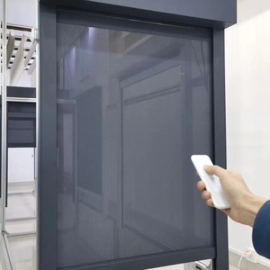 Tende a Rullo Motorizzate di Lusso Moderne, Protezione Solare Elettrica Antivento per Finestre, Patio e Balcone - Product Image 1