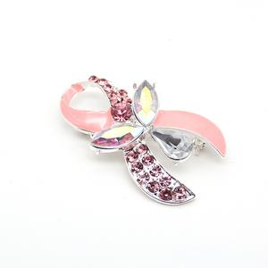 Custom Medisch Roze Lint Engel Broches Borstkanker Bewustzijn Broche Spelden Voor Verpleegster - Product Image 3