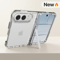 Nouvelle coque minimaliste en acrylique pour iPhone 18 Duo Ultra Fold, coque de protection transparente anti-traces de doigts pour téléphone portable