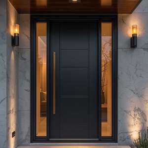 <span class=keywords><strong>Porte</strong></span> d'<span class=keywords><strong>entrée</strong></span> <span class=keywords><strong>blindée</strong></span> Alufront, <span class=keywords><strong>prix</strong></span> d'usine en gros, conforme aux normes NFRC AS2047, antivol et résistante au feu, pour villas australiennes - Product Image 3