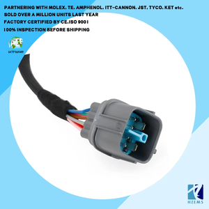 Disesuaikan pria dan wanita Universal truk koneksi otomotif Harness Terminal peralatan listrik kabel perakitan - Product Image 3