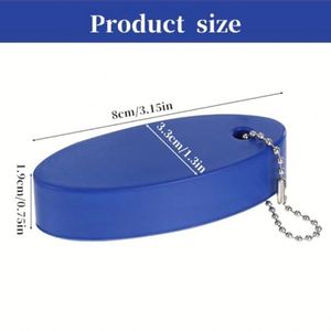 Porte-clés flottant en éponge PU avec logo personnalisé, porte-clés flottant, anneaux étanches pour sports nautiques, pêche, surf, voile - Product Image 2