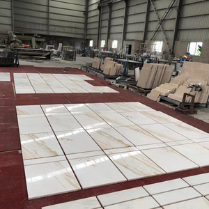 Grande dalle de marbre poli Goldtop Aristide Gold Vein en pierre naturelle pour carrelage de sol et de mur et comptoir de salle de bain de villa - Product Image 5