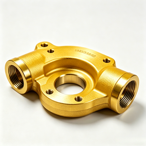 Corps de vanne en acier inoxydable usiné CNC de précision, pièces de collecteur hydraulique pour usinage - Product Image 5