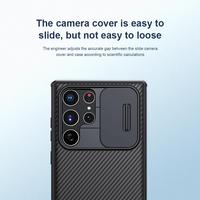 Étuis Nillkin CamShield Slide Camera Cover pour Samsung Galaxy S26/S25/S24/S23/S22 Ultra Edge et S24 FE S23 Plus – Protection d'objectif unie