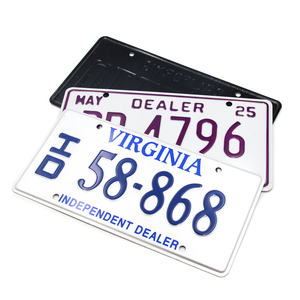 Placa de matrícula de metal de Canadá, placa de matrícula de aluminio personalizada de fábrica para <span class=keywords><strong>coche</strong></span> - Product Image 6