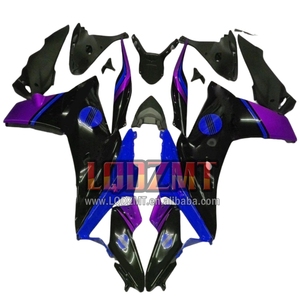 Inyección para HONDA <span class=keywords><strong>CBR</strong></span> 600 F <span class=keywords><strong>600F</strong></span> C CBR600F4i CBR600 F F4i 11 12 13 14 Azul púrpura 89LQ.61 CBR600F 2011 2012 2013 2014 <span class=keywords><strong>Carenado</strong></span> - Product Image 1