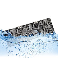 Kipas pendingin bantalan hidrolik, kipas pendingin 120x120x25mm DC 12V 2500-3000RPM - 3-in-1 untuk PC/Server/penggunaan industri