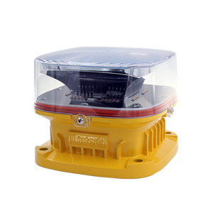 Luz de Obstrucción de Intensidad Media Tipo B con Baliza Roja Intermitente L-864, Certificación ICAO/ISO9001, Luz de Aviación LED Infrarroja IP68 para - Product Image 3