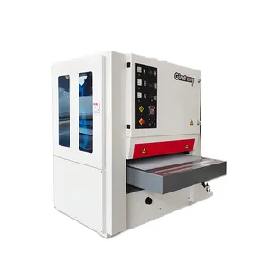 Woodworking machinery veener calibrate wide belt sander machine with good configuration