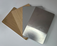 Panneau de meubles moderne, écologique, ignifuge E2, résistant à l'humidité, de première qualité, MDF HPL, surface haute brillance, supermarché