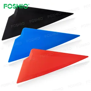 Foshio Aanpassen Logo 70a 80a 90a Auto Wrap Gereedschap Plastic Driehoek Vinyl Rakel Vinyl Tools