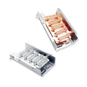 גוף חימום צינורי פתוח מפלדת אל-חלד איכותית 279838 למייבשי כביסה של וירפול וקנמור - Product Image 1