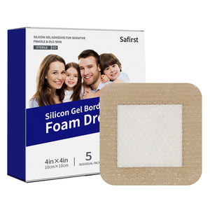 Poliüretan köpük üreticisi sınır Premium yara bakım ürünü ile şeffaf silikon köpük pansuman yapışkan yara pansuman malzemesi - Product Image 1