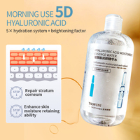 Tonique rajeunissant à l'astaxanthine, niacinamide, vitamine B5, acide hyaluronique 5D, hydratant et éclaircissant pour le visage, essence aqueuse OEM