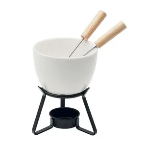 Juego de fondue de cerámica KASE, merchandising personalizado - Product Image 5