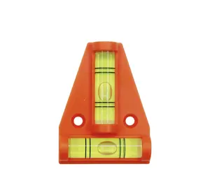 เครื่องวัดระดับวิญญาณขนาดเล็ก2ระดับสองทาง T-Type Spirit Level Bubble