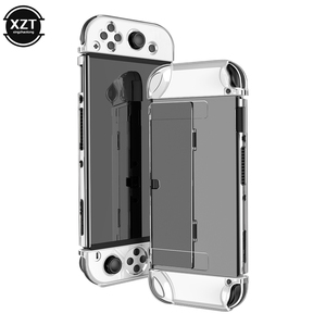 Funda protectora de cristal 2023 para Nin Tendo <span class=keywords><strong>Switch</strong></span> <span class=keywords><strong>OLED</strong></span>, funda rígida transparente acoplable para <span class=keywords><strong>Switch</strong></span> <span class=keywords><strong>OLED</strong></span>, accesorio de consola - Product Image 5