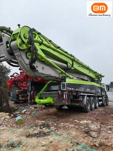 Gebruikte Scania Zoomlion Diesel Betonpomp Truck 2019 Model 67M Giek 180 M/h Efficiënte <span class=keywords><strong>Motor</strong></span> Kern Beton Pompen - Product Image 5