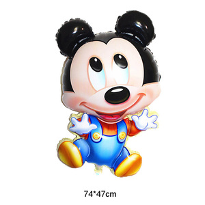 Palloncini Cartoon <span class=keywords><strong>di</strong></span> Design, Simpatici Palloncini in Foil <span class=keywords><strong>di</strong></span> Topolino e <span class=keywords><strong>Minnie</strong></span> per Decorazioni <span class=keywords><strong>di</strong></span> Compleanno, Giocattoli Auto-Gonfiabili - Product Image 4