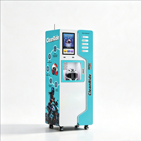 Nettoyeur de casque entièrement automatique avec contrôle intelligent et multiples méthodes de paiement