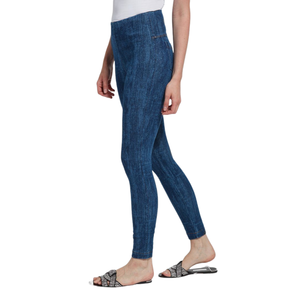 Vente à chaud de jeans en denim bleu pour femmes pantalon évasé en denim jambe fine femmes bas à cloche couleur personnalisée jean taille haute - Product Image 2