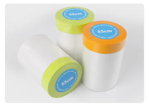 Utilizzo della protezione dell'auto <span class=keywords><strong>nastro</strong></span> industriale in plastica monouso in HDPE per pellicole per mascheratura automobilistica per la protezione della pittura - Product Image 2