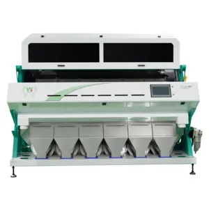 384 channels CCD cashew nut color sorting peanuts hazelnut almond walnut pistachio nut ccd color sorter machine