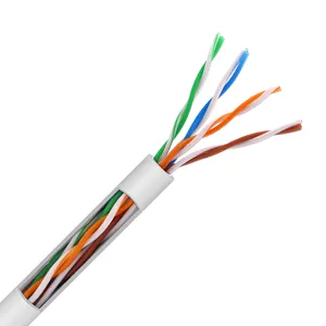 High Quality 1000ft 4 Pairs Easy Pull Box Cat 5e Cable 305m Roll Cat 5e Network Cable Utp