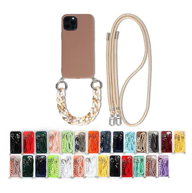 Ketting Crossbody Lanyard Voor Apple 14Promax Telefoonhoesje 13Promax Ketting Telefoonhoesje #01-15