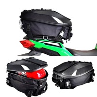 Sac de voyage pour siège arrière et casque de moto à double usage Sacoches étanches pour moto