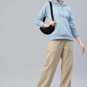Sudadera con Capucha Ligera de Color Sólido para Mujer, Transpirable, Informal, para Otoño e Invierno, Sudadera con Capucha para Actividades al Aire Libre, Mejor Oferta - Product Image 6