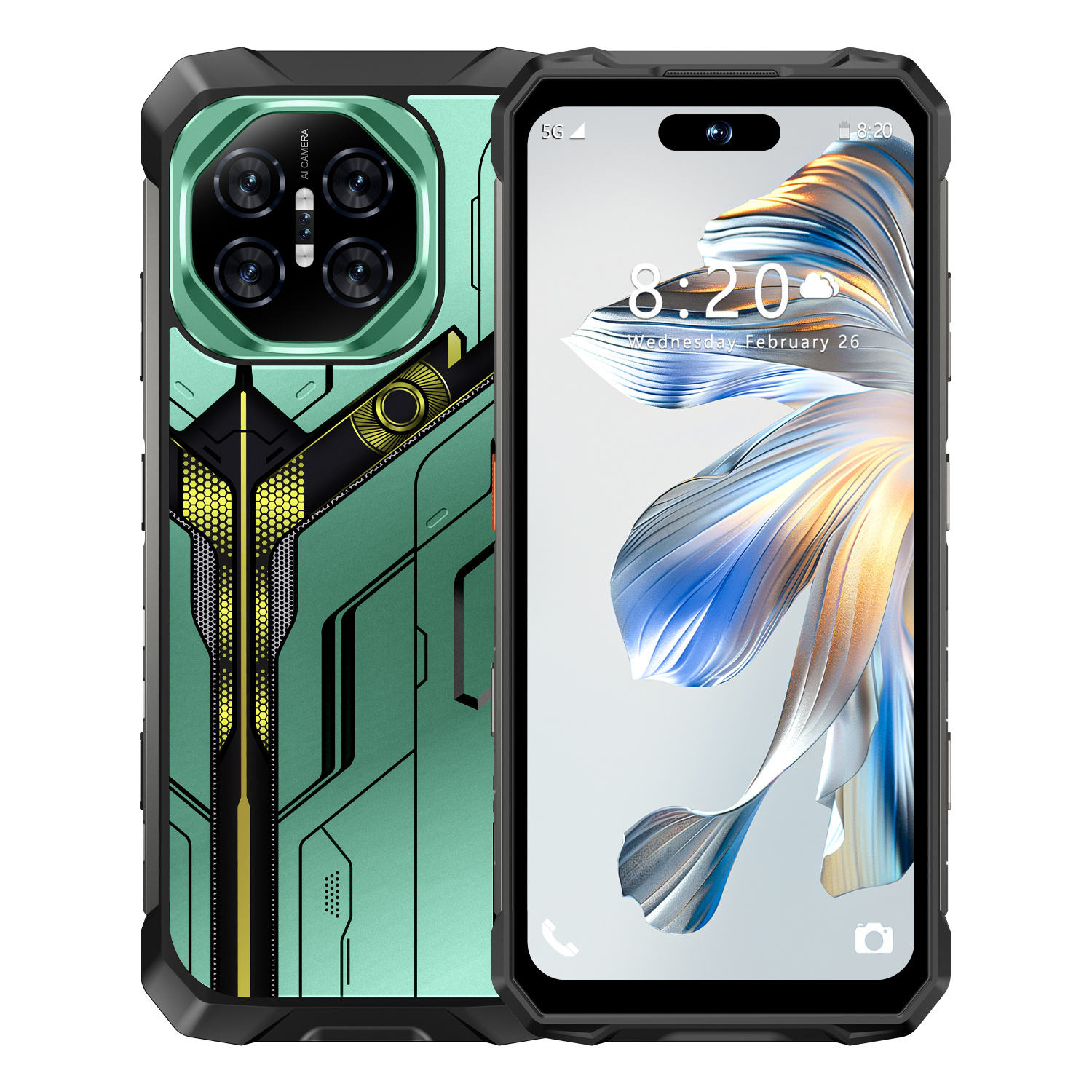 สีเขียว