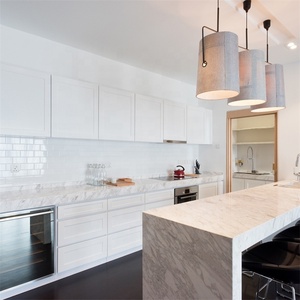 Armoire de <span class=keywords><strong>cuisine</strong></span> plate modèle Mobilier fonctionnel moderne Style contemporain avec charnière Accessoires <span class=keywords><strong>Cuisine</strong></span> ouverte de luxe Design - Product Image 6