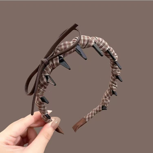 Diadema con Lazo Romántico de Diseño Sencillo y Elegante 2026, Diademas Vintage Dulces y Modernas para Mujer, Venta al por Mayor de Accesorios para el Cabello - Product Image 4