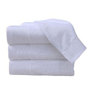 Vente en gros de serviettes de bain en coton de luxe 5 étoiles / serviettes de toilette pour hôtel, spa, salon - Product Image 2